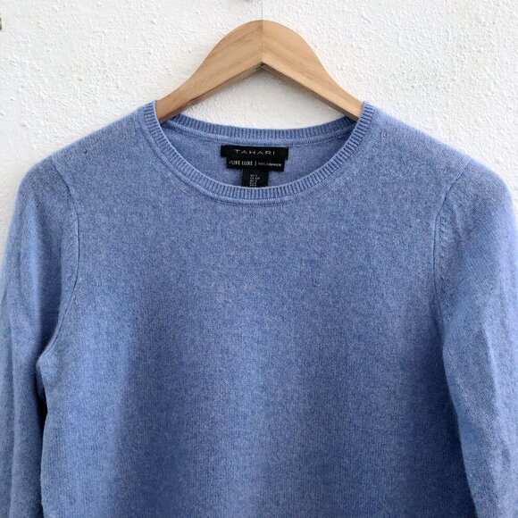 TAHARI 100% Cashmere Sweater Size Small - Picture 4 of 7
